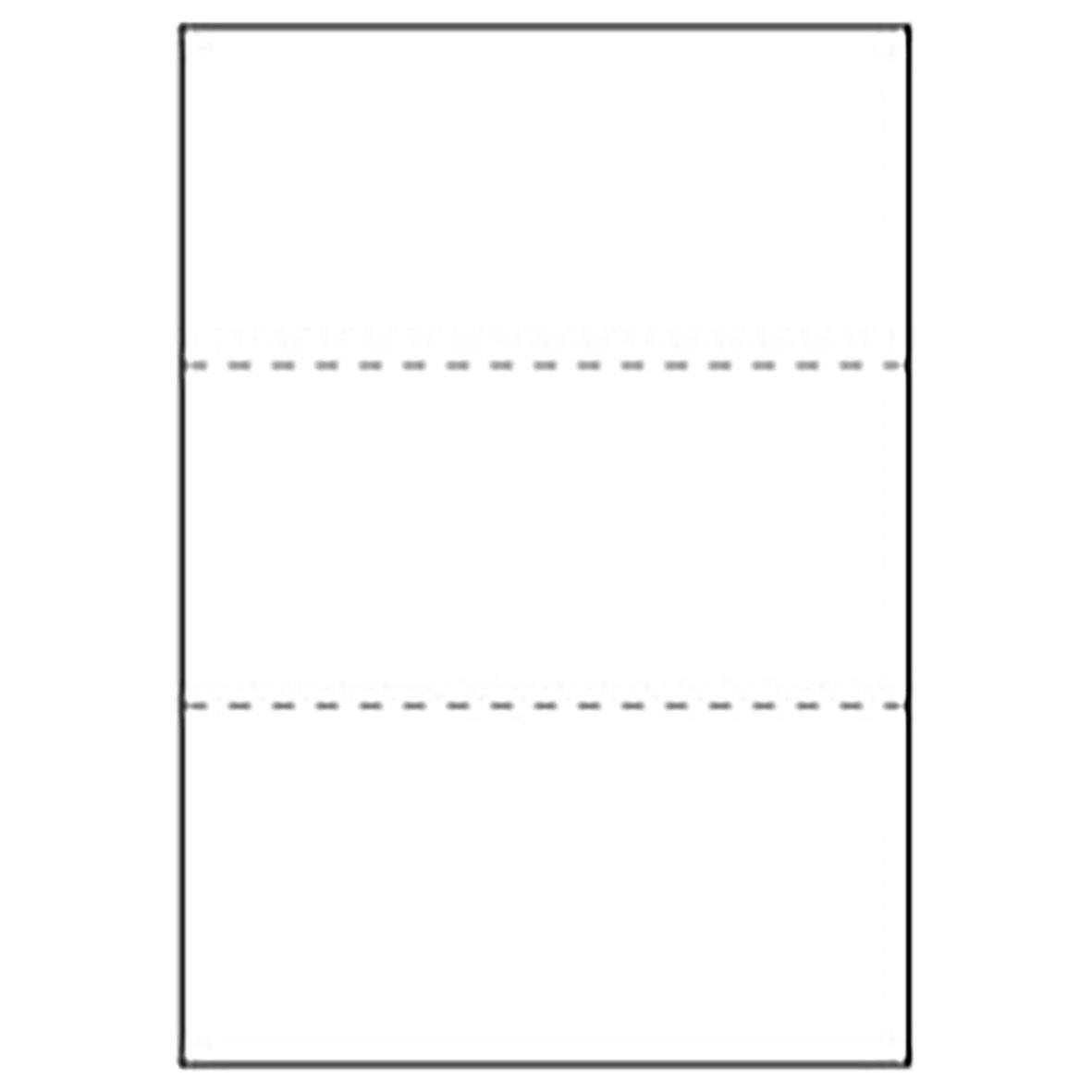Transportetikett i laserformat 210x99mm med tomt utrymme för adress och information