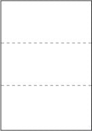 Transportetikett i laserformat 210x99mm med tomt utrymme för adress och information