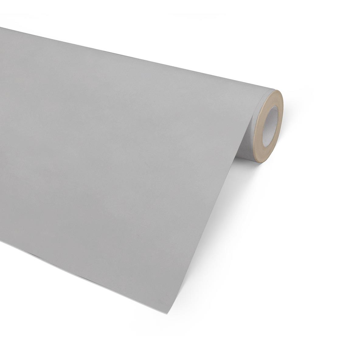 Ribbat kraftpapper i silverfärg, 57cm brett, 154m långt, 7kg