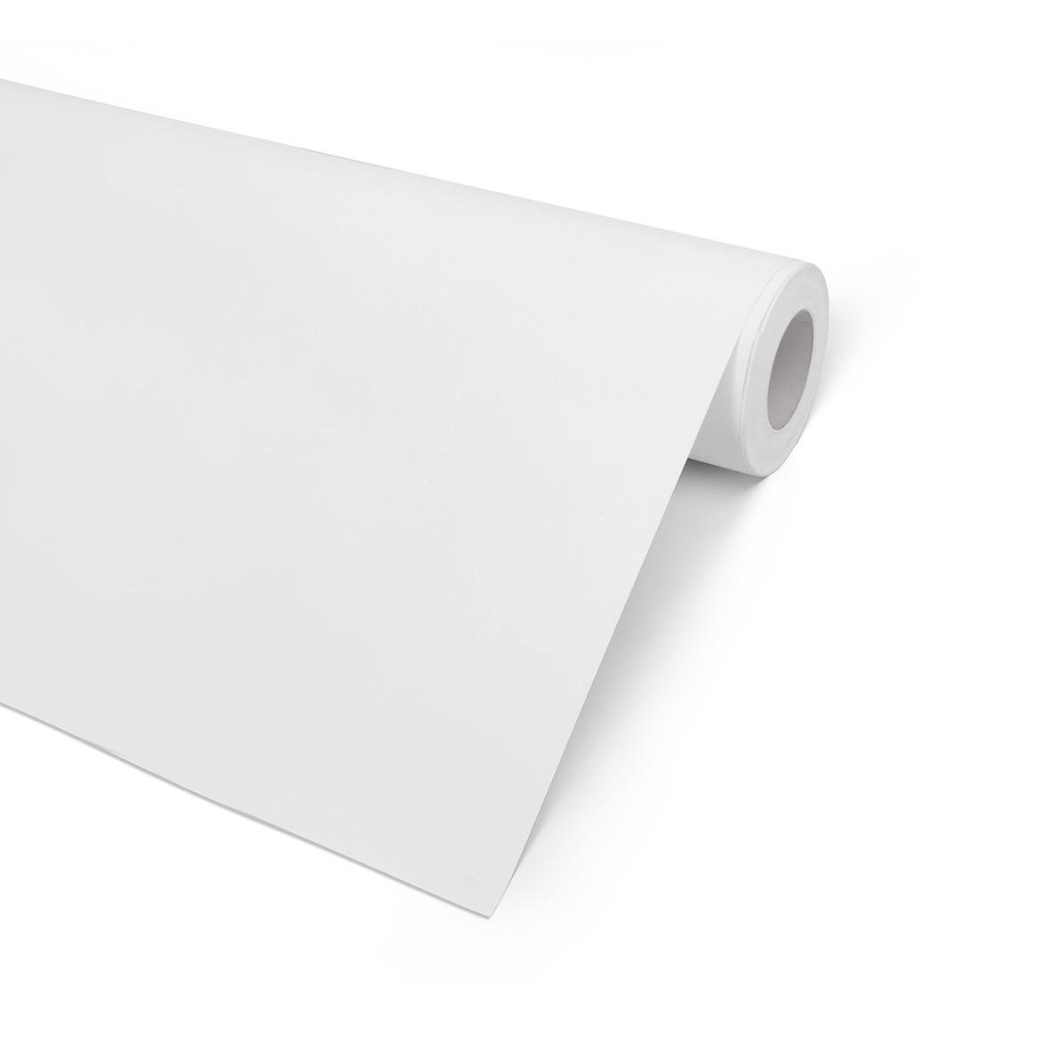 Vit presentpapper rull 57cm bred, väger 7kg