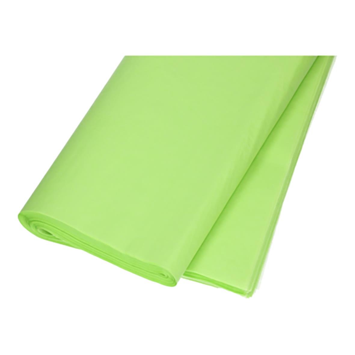Limegrönt silkespapper 17g, ca 470 ark/bunt, 50x75cm, 3kg