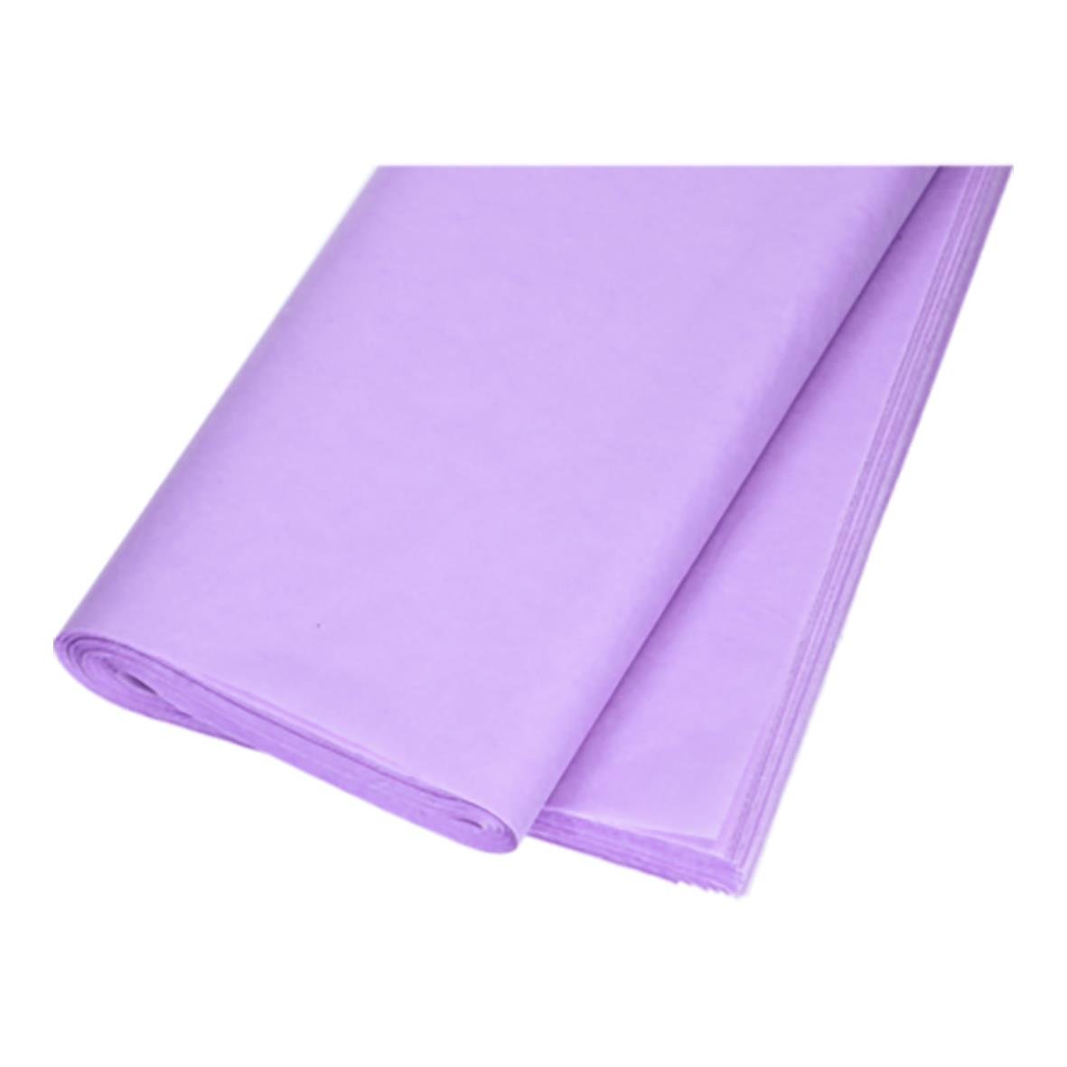 Ljuslila silkespapper 17g, ca 470 ark/bunt, 50x75cm, 3kg