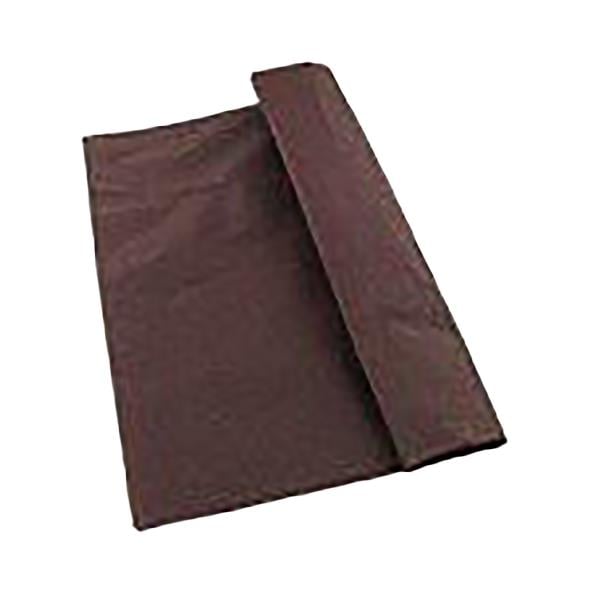 Mörkbrunt silkespapper 17g, ca 470 ark per bunt, 50x75cm, 3kg