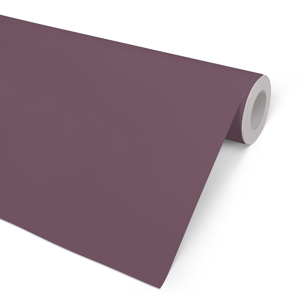 Plommonlila presentpapper på rulle, 57 cm x 154 m