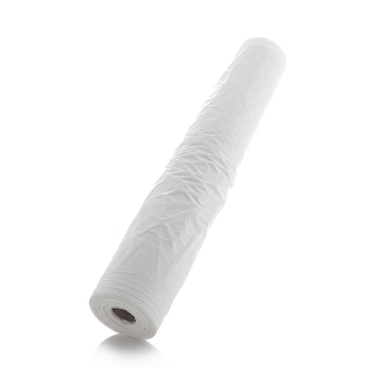 Vit soppåse LD 110L 24my, 870x850mm, rullad