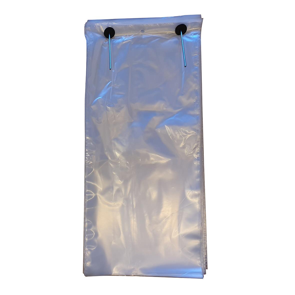 Polyetenpåse LDPE Bygel Transparent 200x400+40x0,03mm 45550082