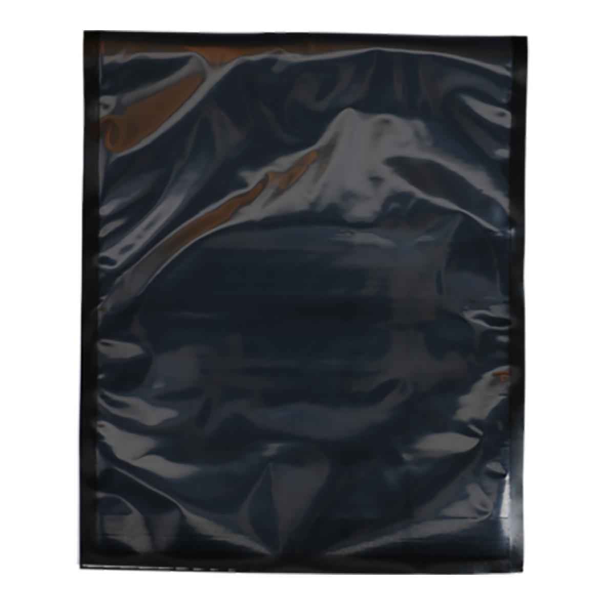 Vakuumpåse i svart och transparent material, 200x300mm, 90my tjocklek