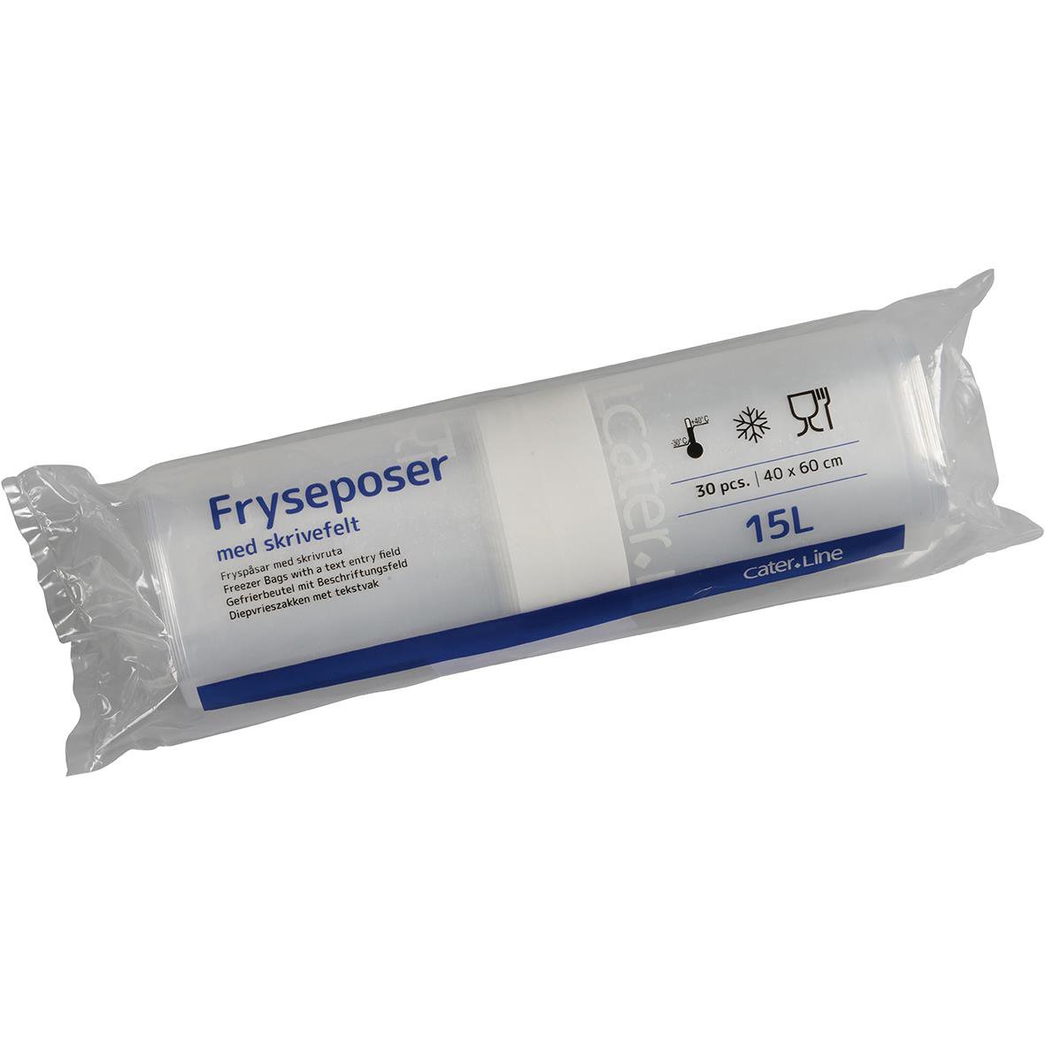 Fryspåse Med Skrivfält Transparent 15L 45550350