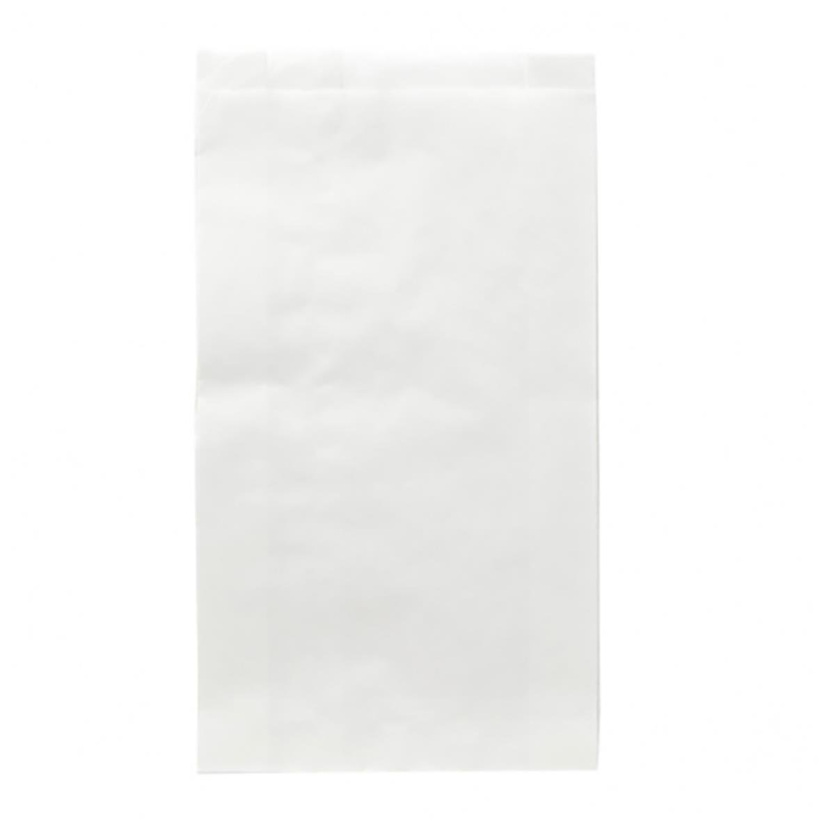 Vit papperspåse Plan Invik 2kg, 190x70x350mm