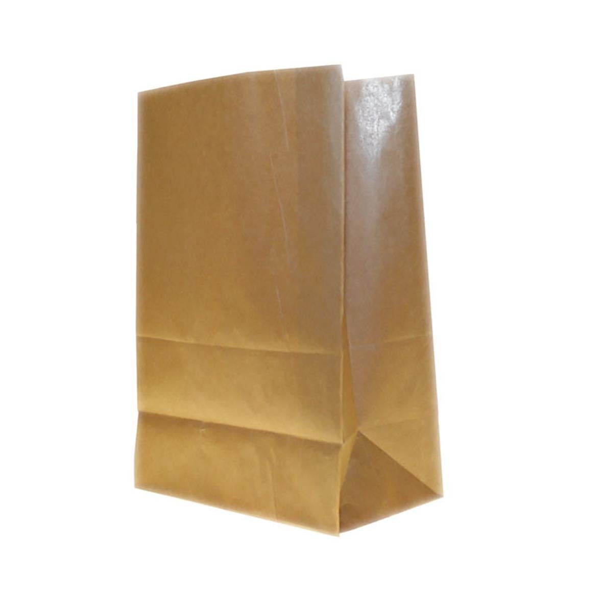 Brun papperspåse SOS nr 2 160x80x230mm