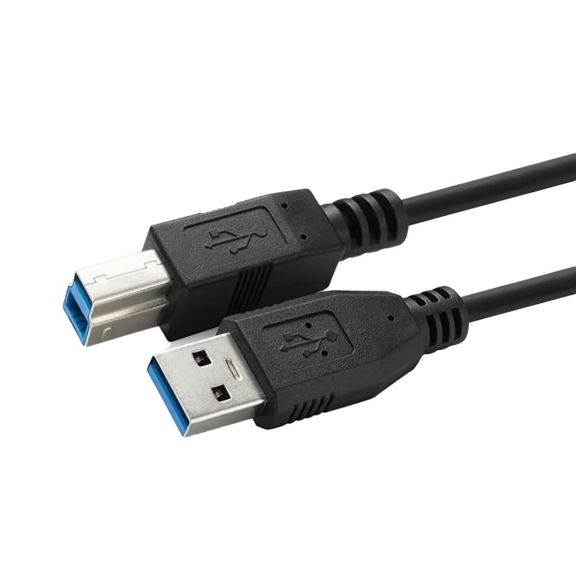 USB 3.0 kabel Gen 1 A-B, 5 meter lång