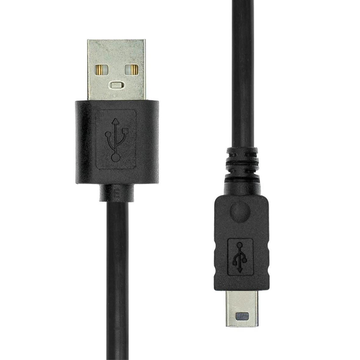 USB 2 kabel A-mini B hane, 1,5 meter lång