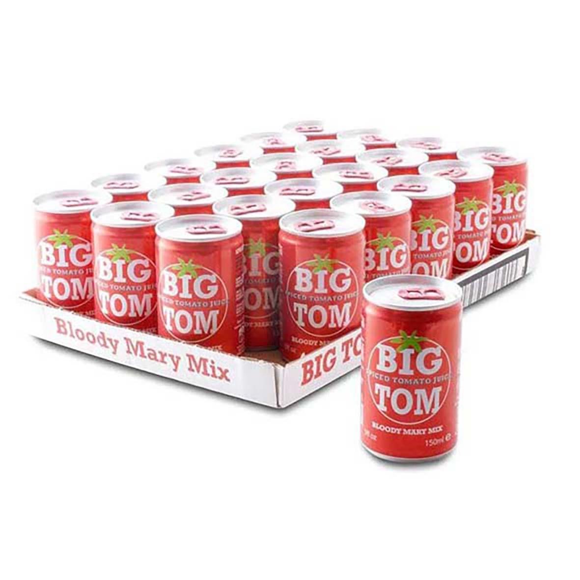 Ketchupflaska med Bloody Mary Mix från Big Tom, 15 cl, inklusive pant