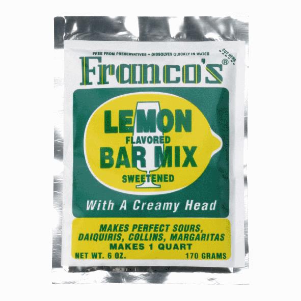 Drinkmix Francos Sweet & Sour Mix Lemon 170g