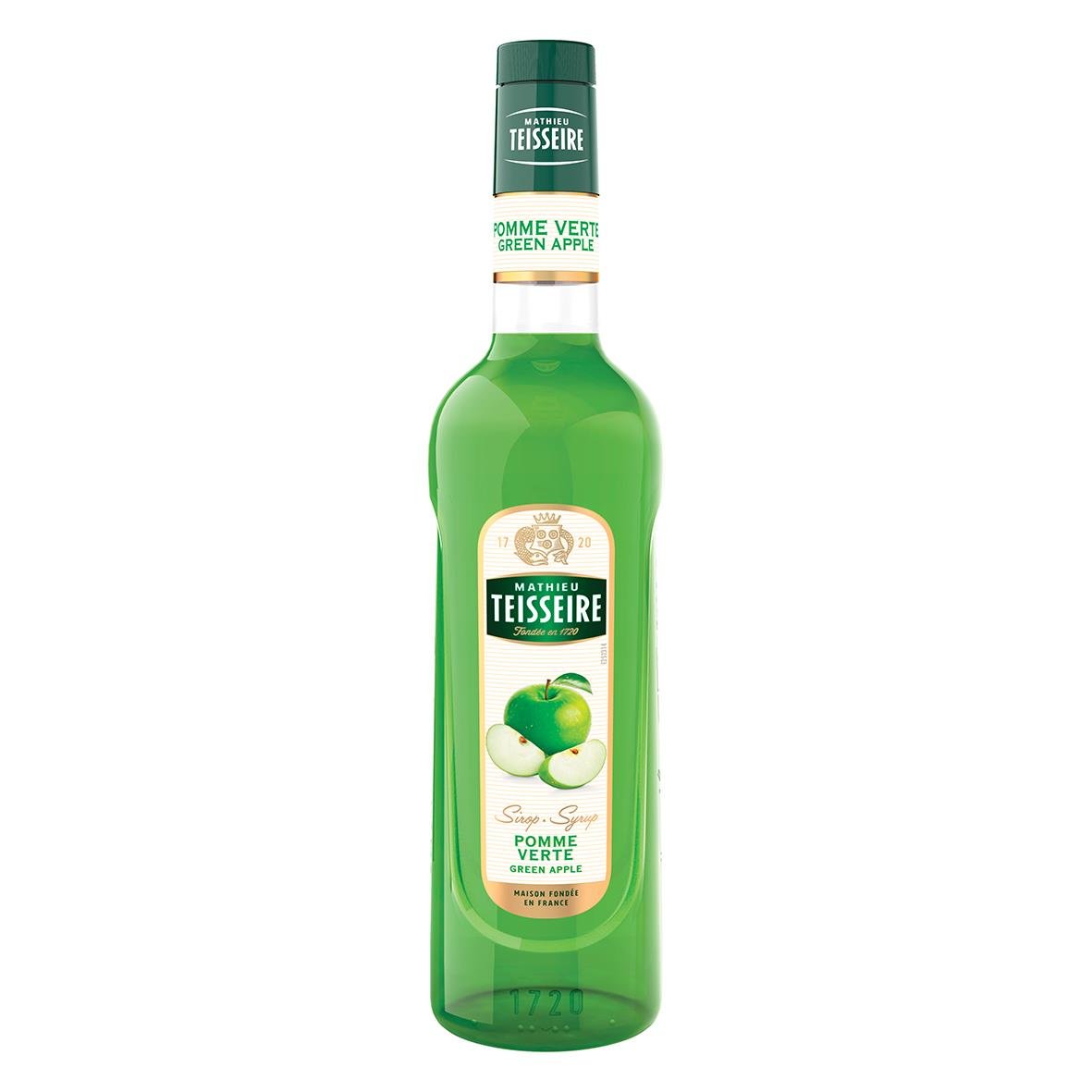 Mathieu Teisseire grönt äppelsmakande sirap 70cl