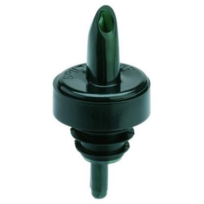 Droppkork rökfärg, liten grön plastkork för vin eller liknande drycker