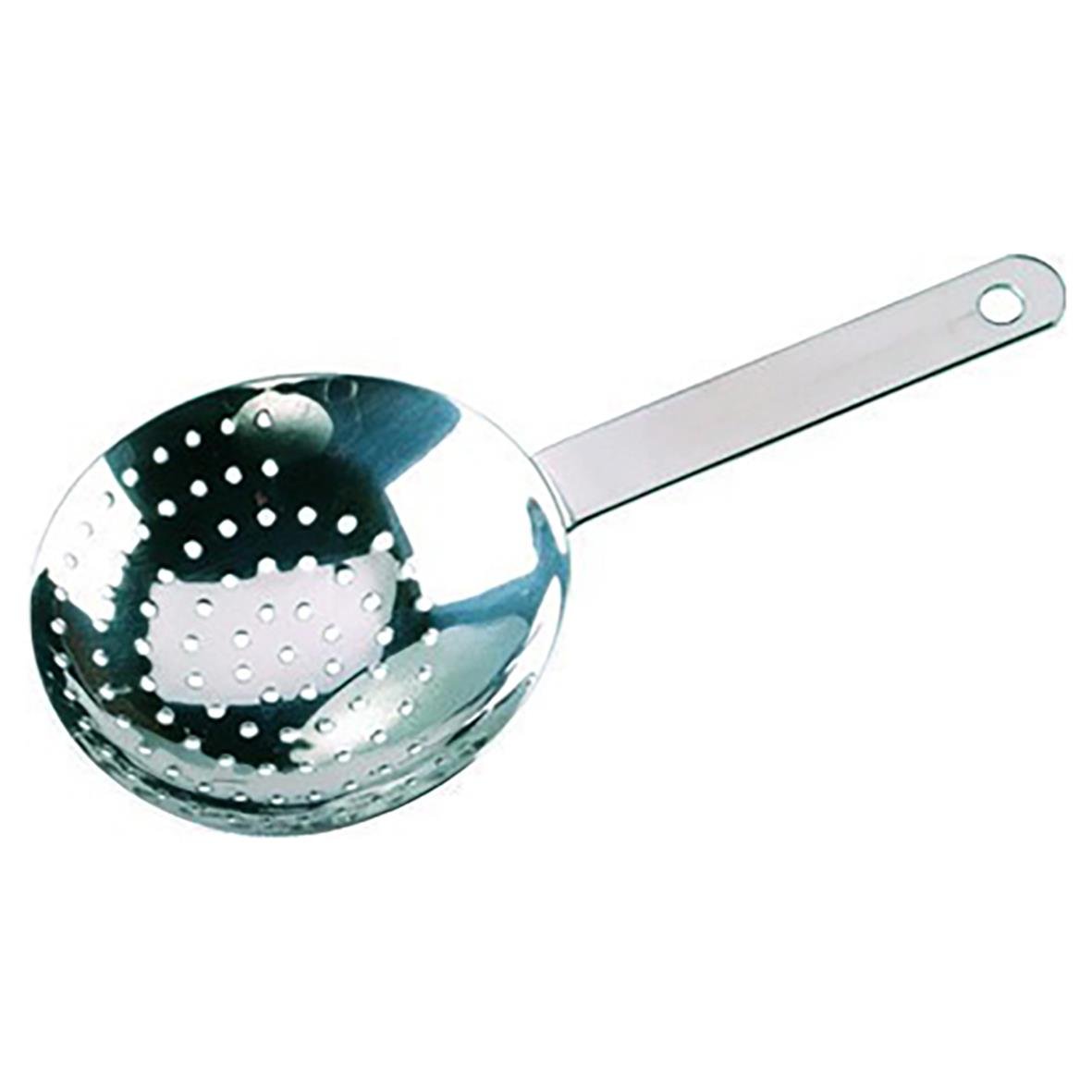 Rostfri issked med hål för att skopa is