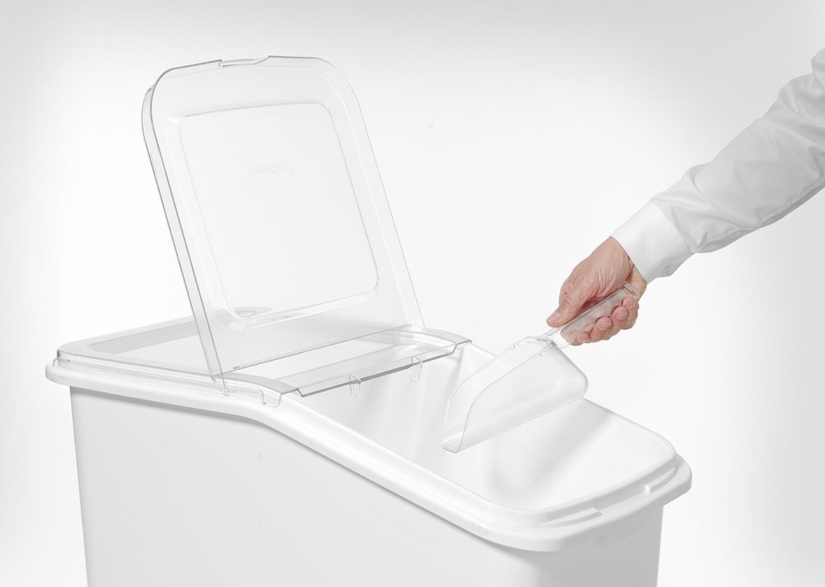 Skafferivagn Hendi 333x743x711mm 82L, vit, med handtag