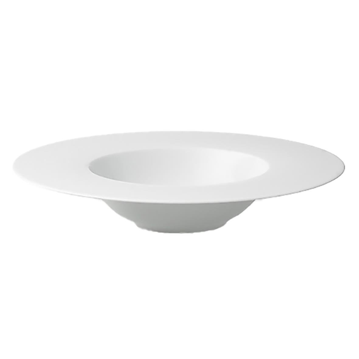 Vit djup tallrik med diameter 28 cm från Ess Klasse