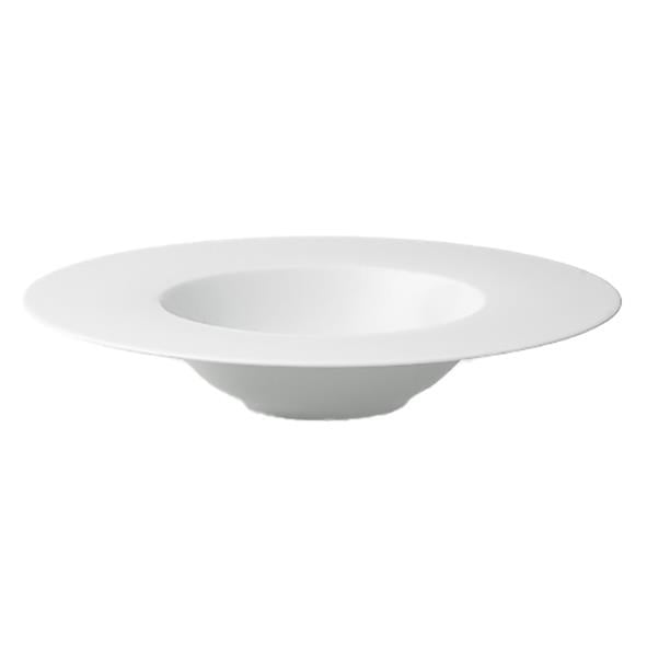 Vit djup tallrik med diameter 28 cm från Ess Klasse