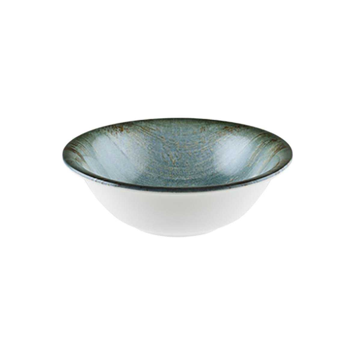 Skål Bonna Madera 16cm 40cl med blå och vit glasyerad yta