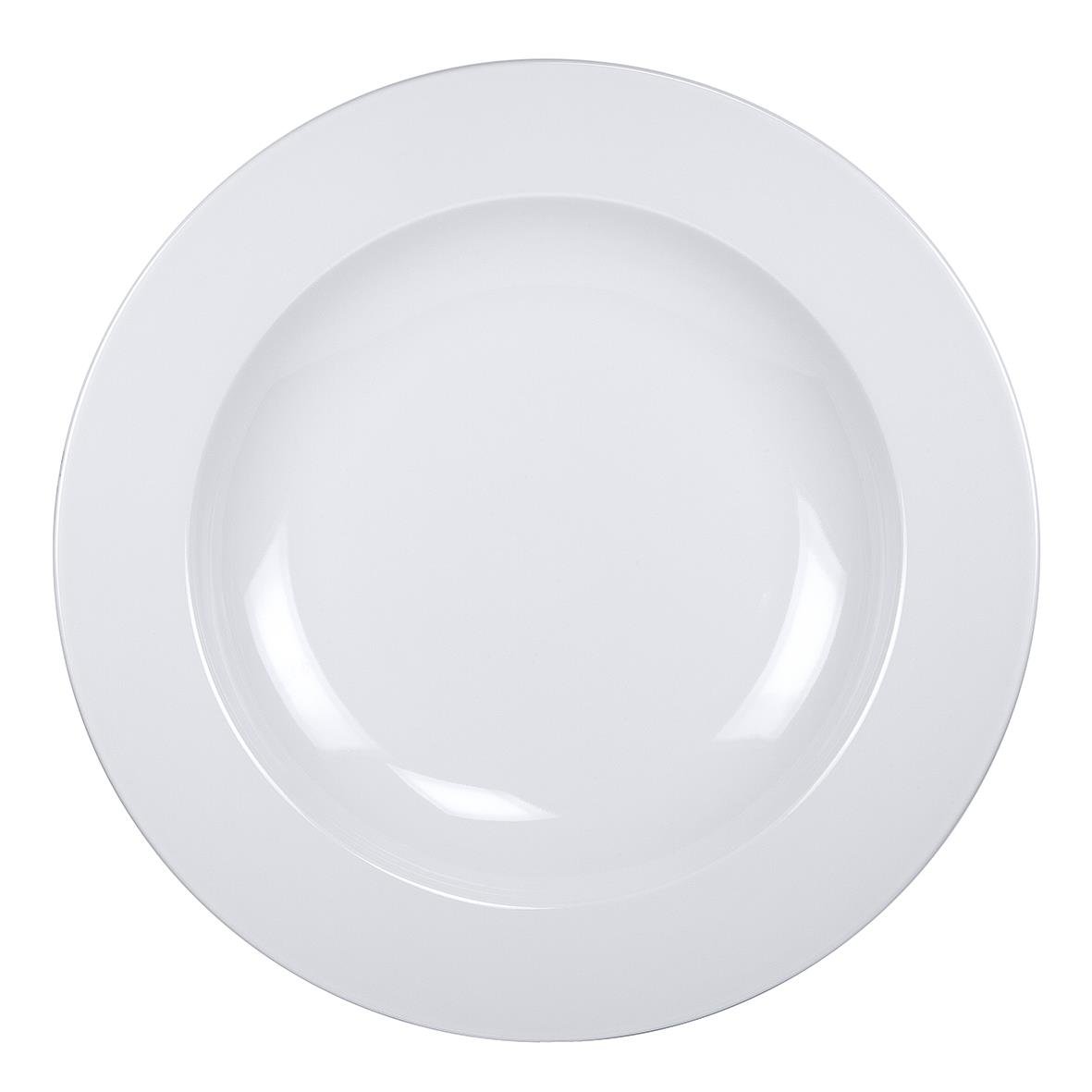 Vit djup tallrik med diameter 26 cm från BBM Ares