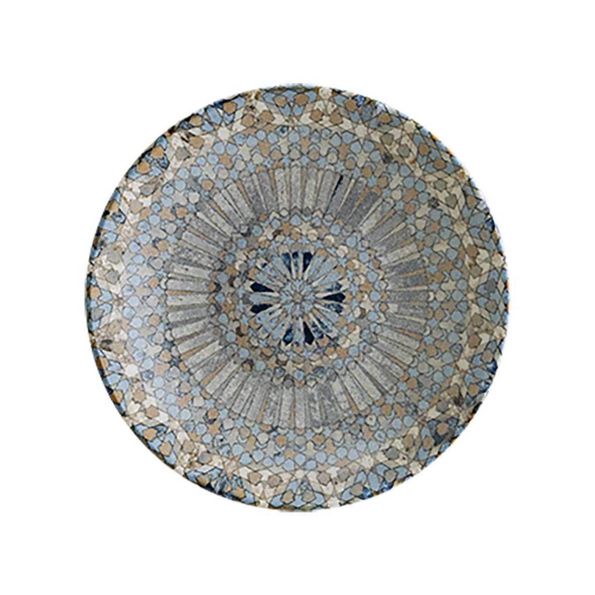 Djup tallrik med Bonna Mosaik design, diameter 25 cm