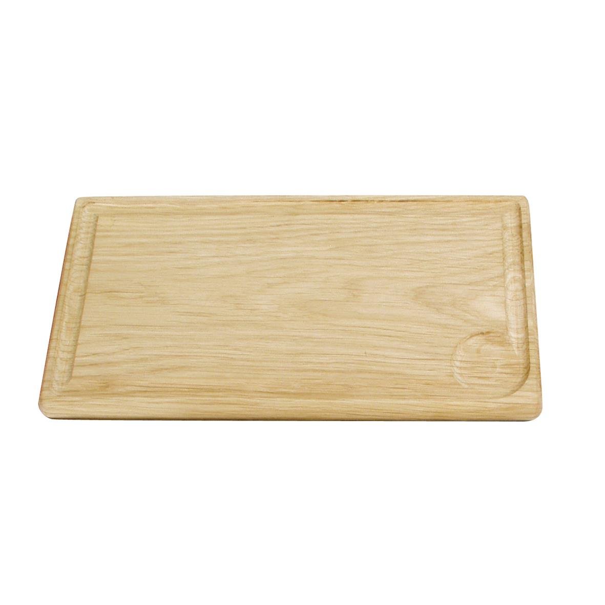 Planksteksbräda i ek, 320x170 mm