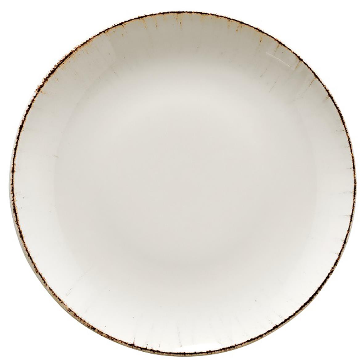 Retro tallrik Bonna Flat Ø27cm med sliten kant