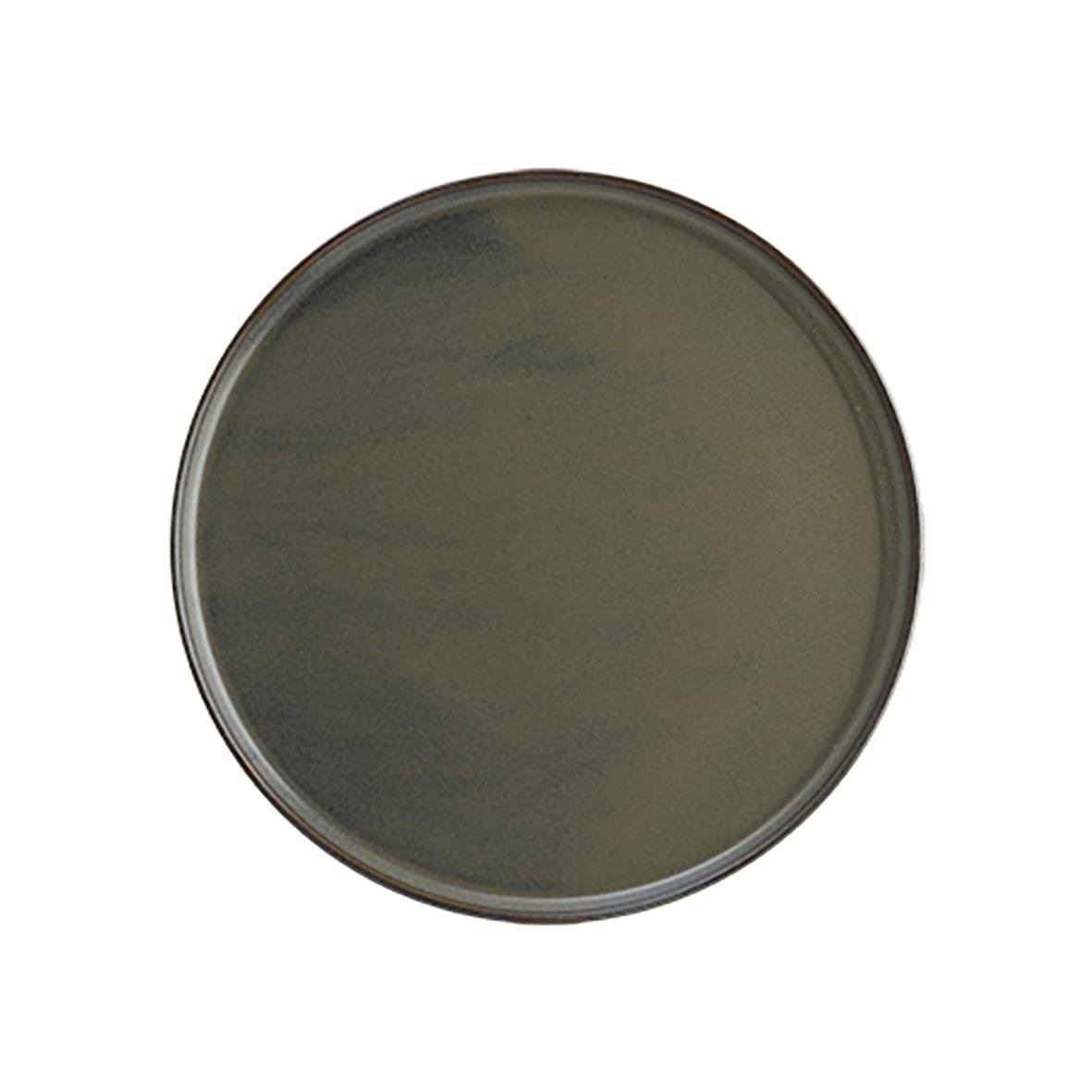 Tallrik Bonna Gloire Flat Ø28cm i mörkgrå färg