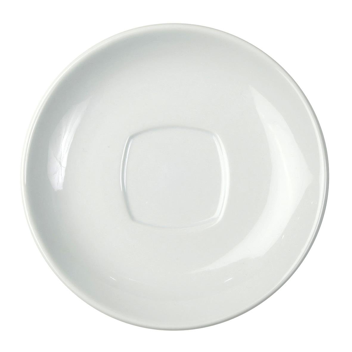 Kaffefat Exxent Verona Ø15cm vitt porslin