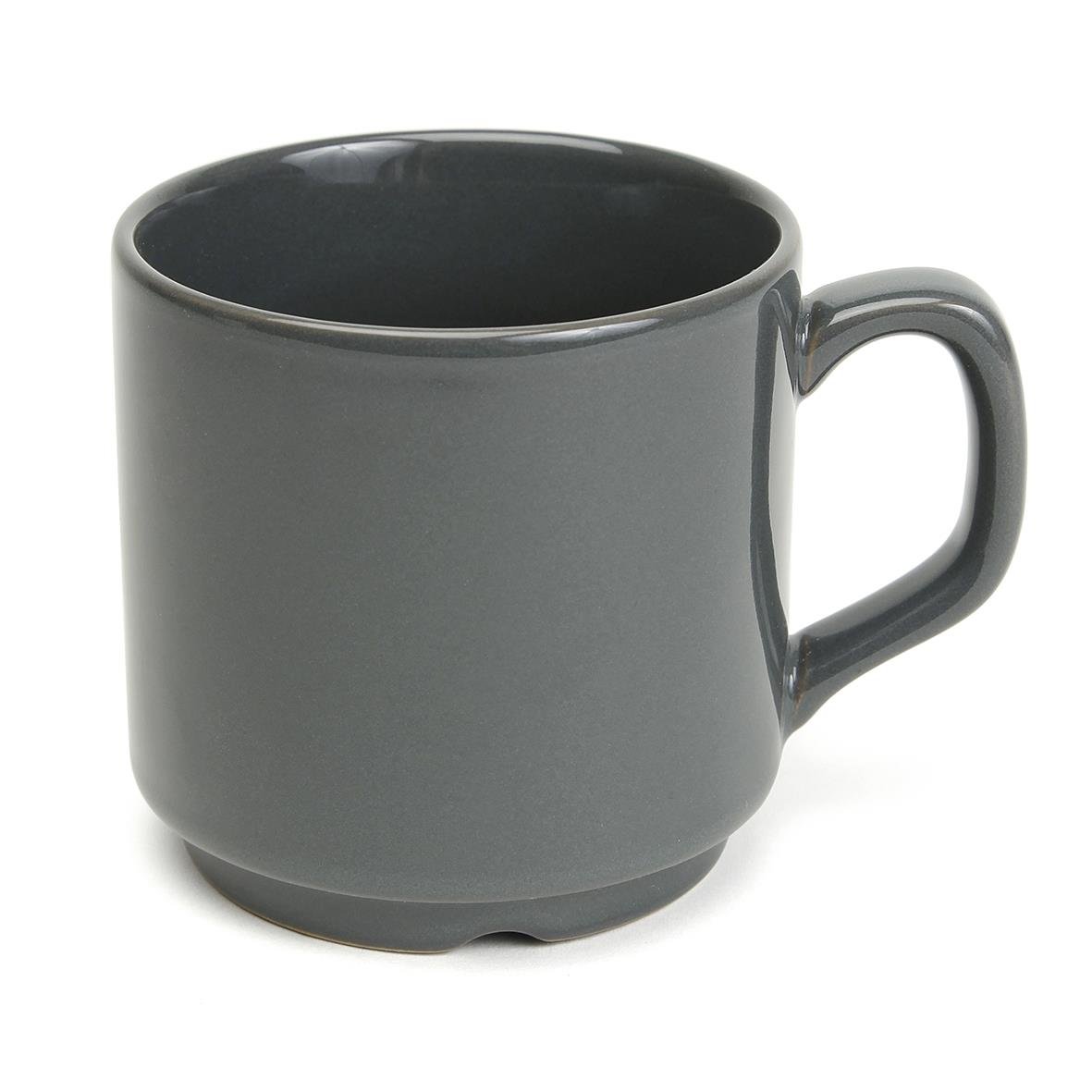 Grå Exxent Palma mugg 24cl med handtag