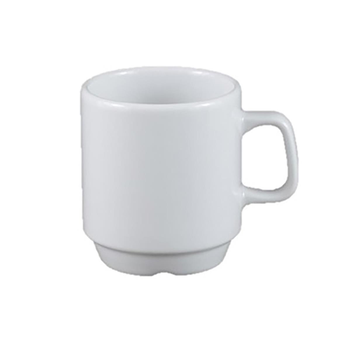 Vit mugg Scandia 20cl med handtag