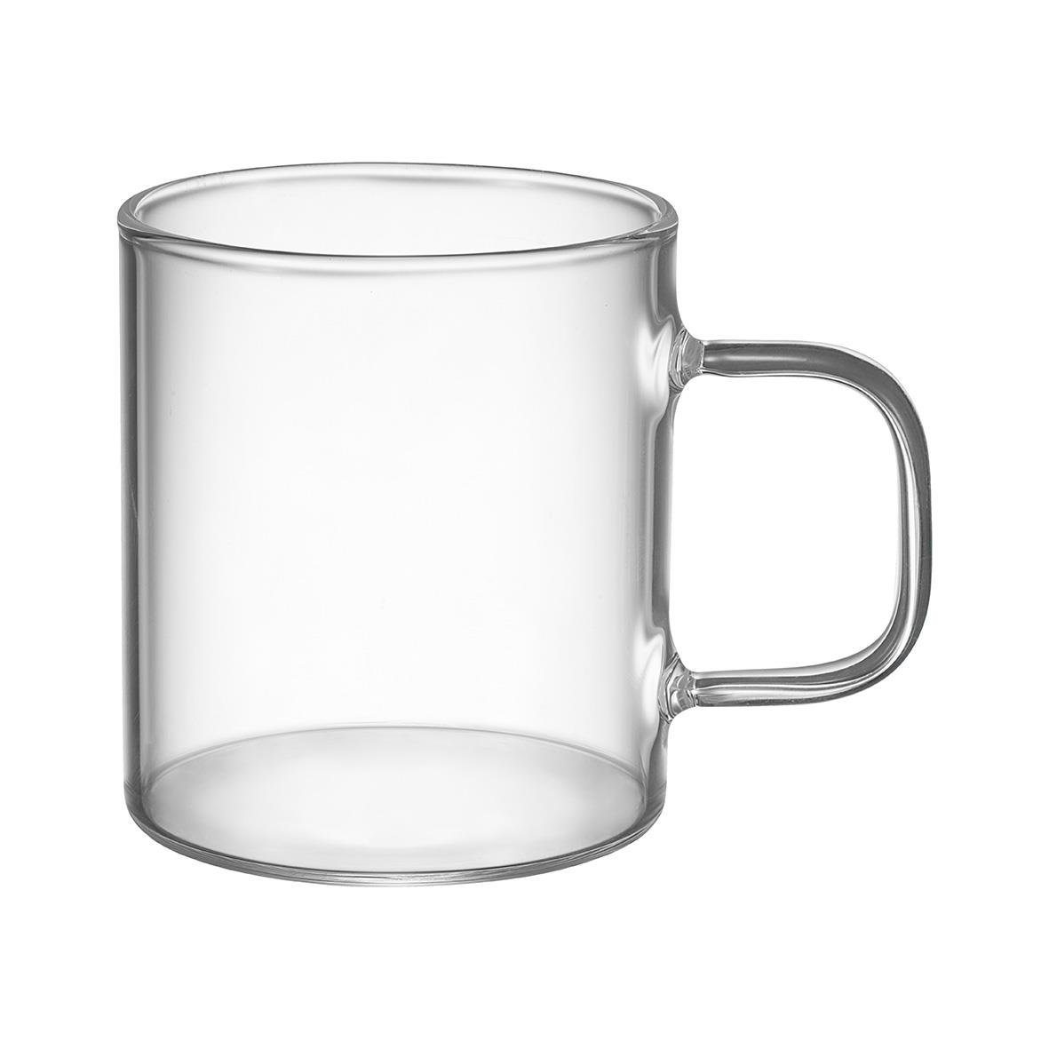 Tydlig glasmugg Dorre Gina 18cl med handtag