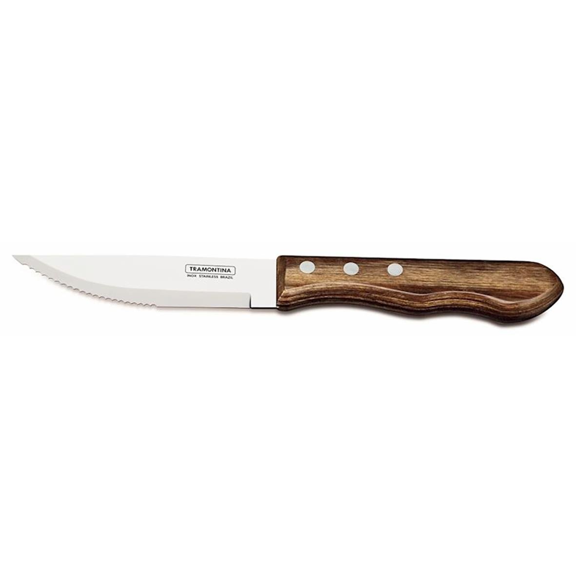Grillkniv Tramontina Jumbo Brun 252mm med trähandtag