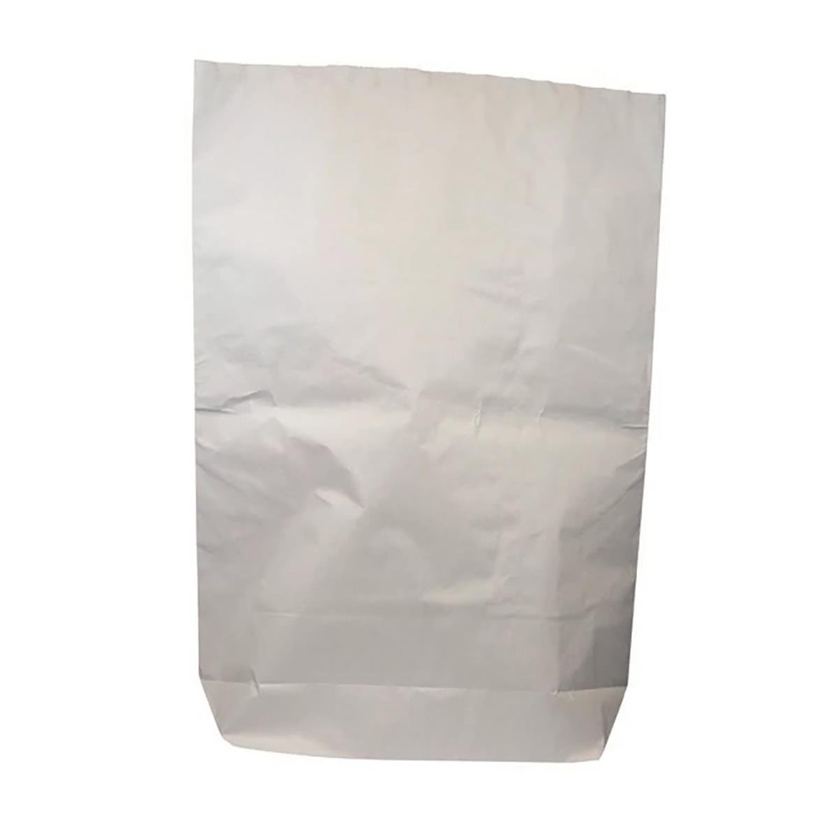 Vit fodrad blomstersäck med måtten 550x220x800mm