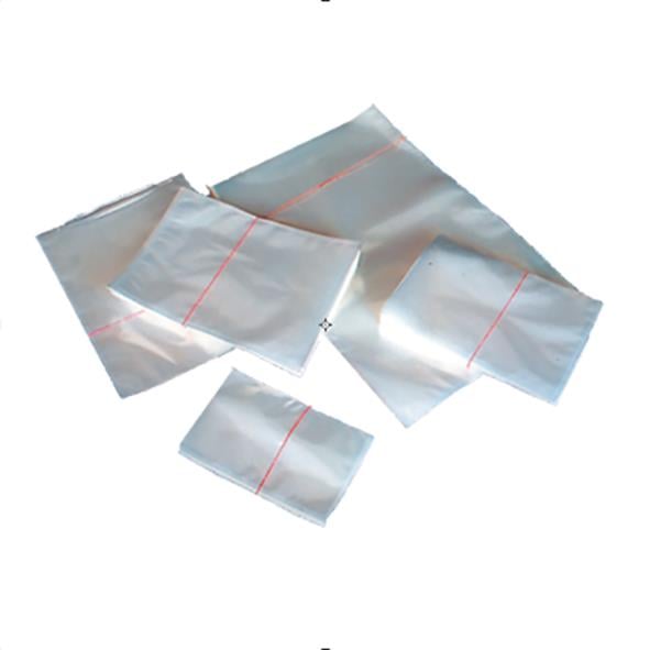 " i olika storlekar, 130my tjocklek, 250x350mm, transparenta med röd linje"