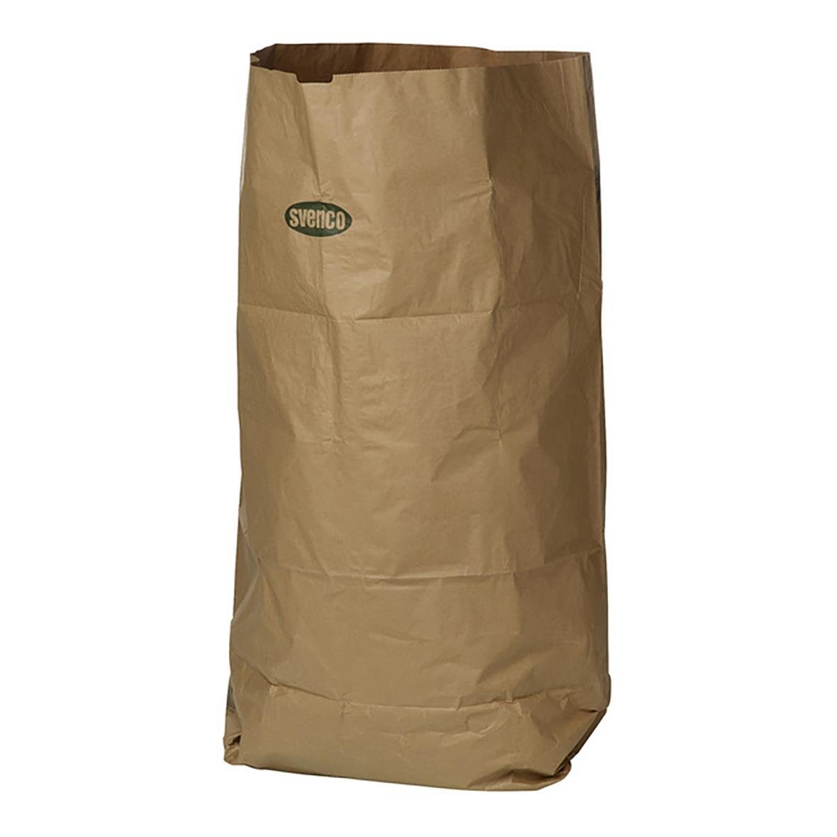 Stor sopsäck av papper för kompost, 240L, 870x1200mm, brun färg