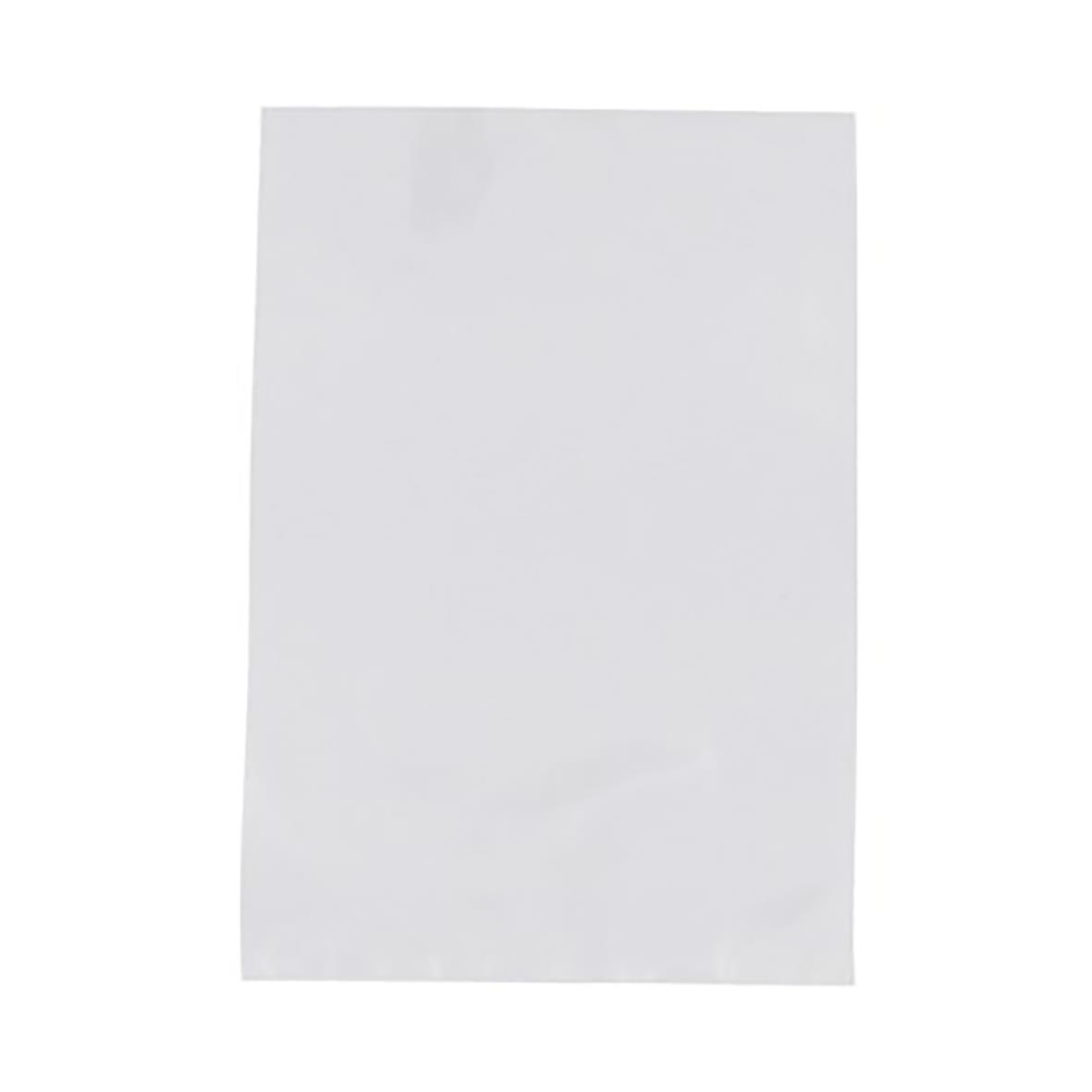 Cellofanpåse Fix Up Nr 10 160/80x350mm i vitt, enkel och transparent