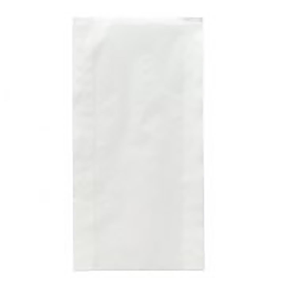 Vit papperspåse Plan 1,5 kg, 160x55x290 mm