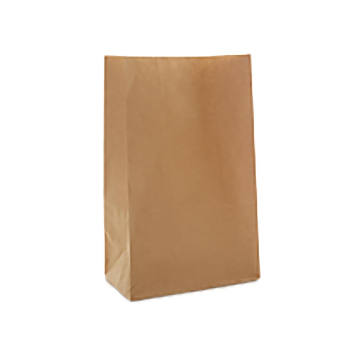 Brun papperspåse SOS nr 7 250x140x400mm