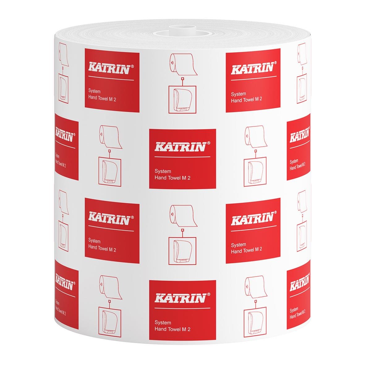 Pappershandduk Katrin System M 2-lg 210mm x 170m rull