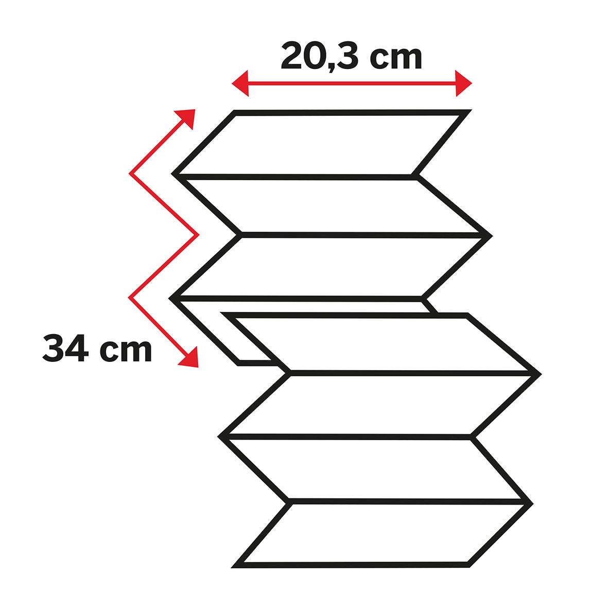 Pappershandduk Katrin W-Fold L Plus 2-lg 203x340mm 50010192_4