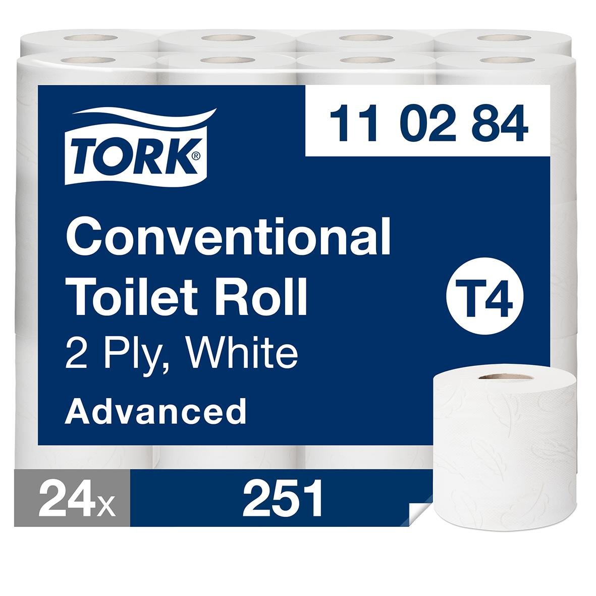 Toalettpapper Tork T4 Advanced 2-lg Vit 31,4m 50030004_1