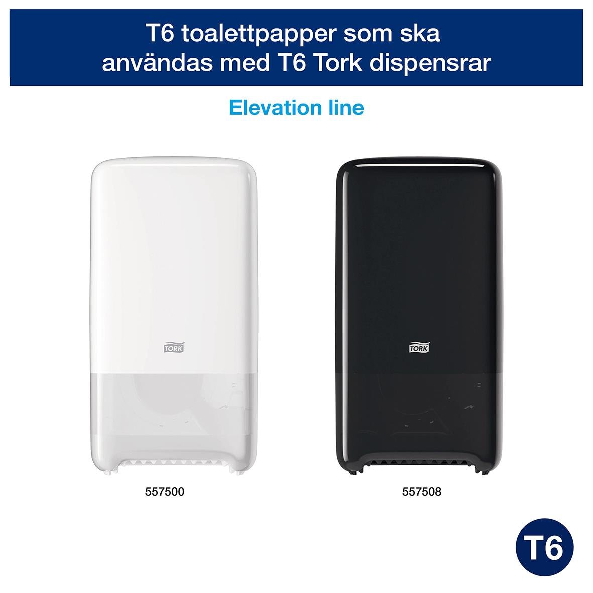 Toalettpapper Tork T6 Universal 1-lg Vit 135m 50030021_2