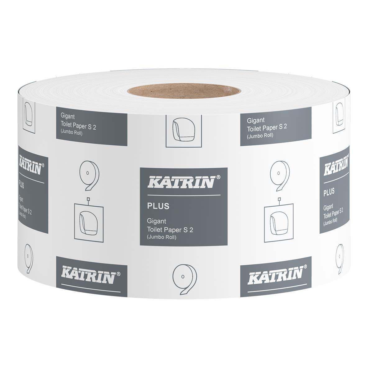 Toalettpapper Katrin Gigant S Plus 2-lg Vit 160m 50030064_2