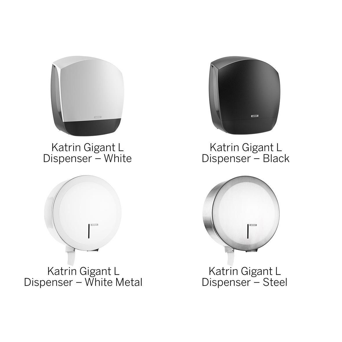 Toalettpapper Katrin Gigant M Plus 2-lg Vit 310m 50030065