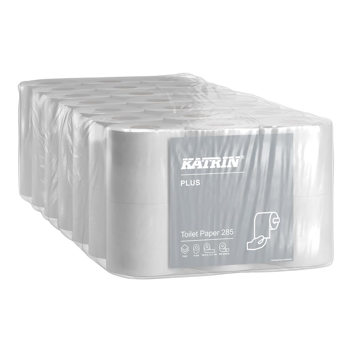 Toalettpapper Katrin Plus soft 285ark/35,6m 3-lg 50030106_1