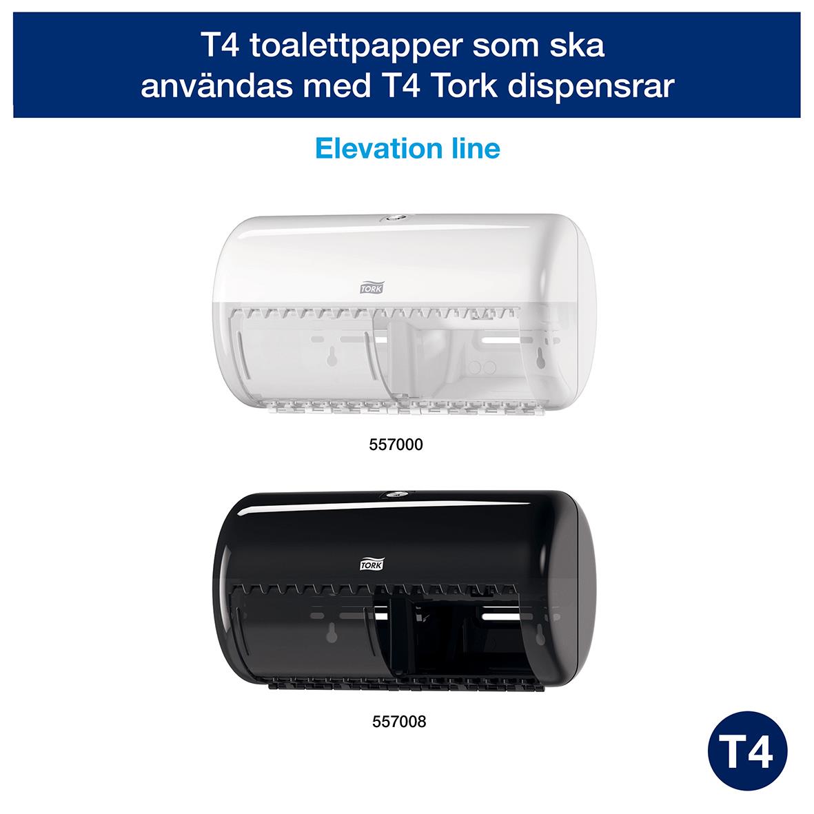 Toalettpapper Tork T4 Premium E-soft 3-lg Vit 19m 50030117_2