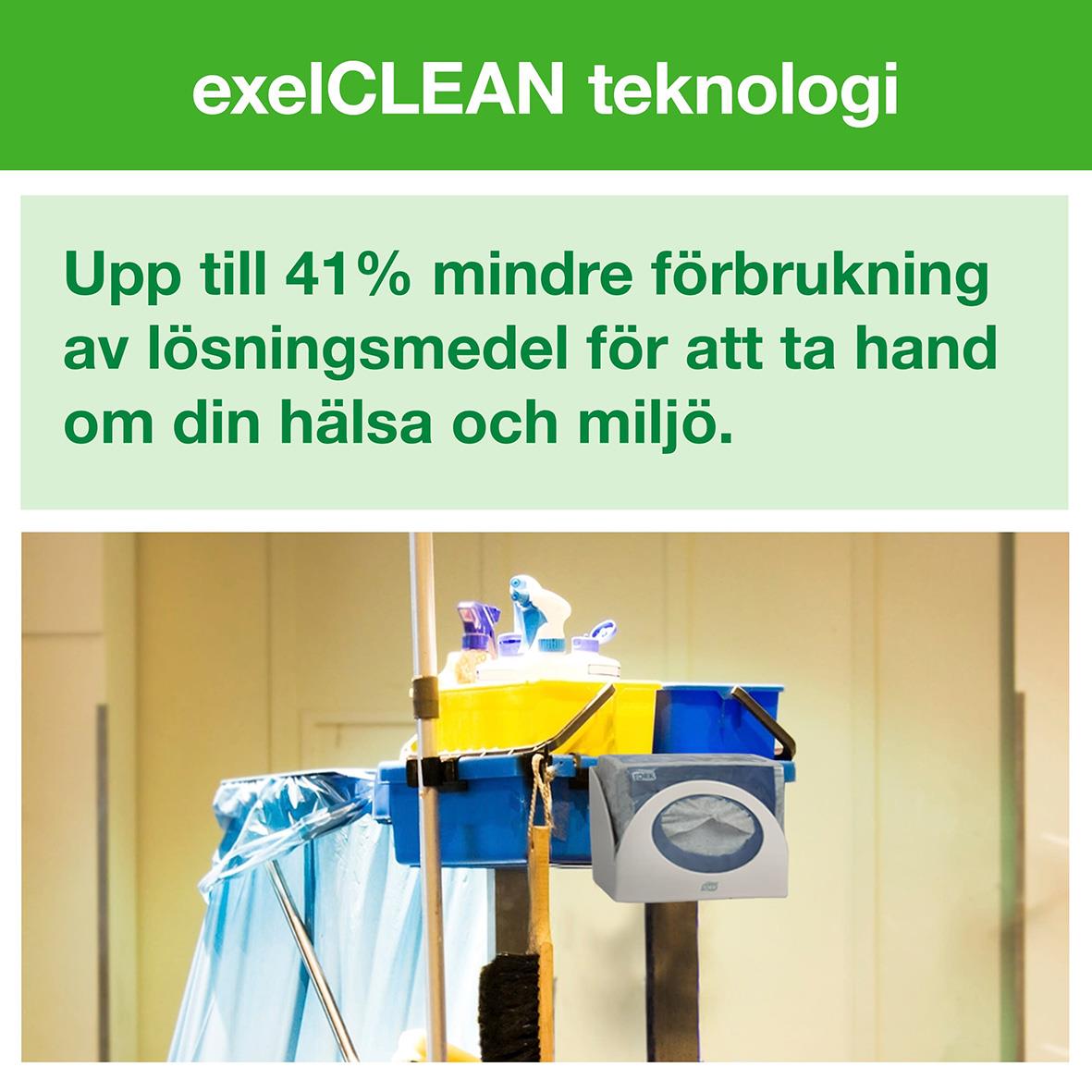 Rengöringsduk Tork W8 Kraftig Vit 31,5x38,5cm